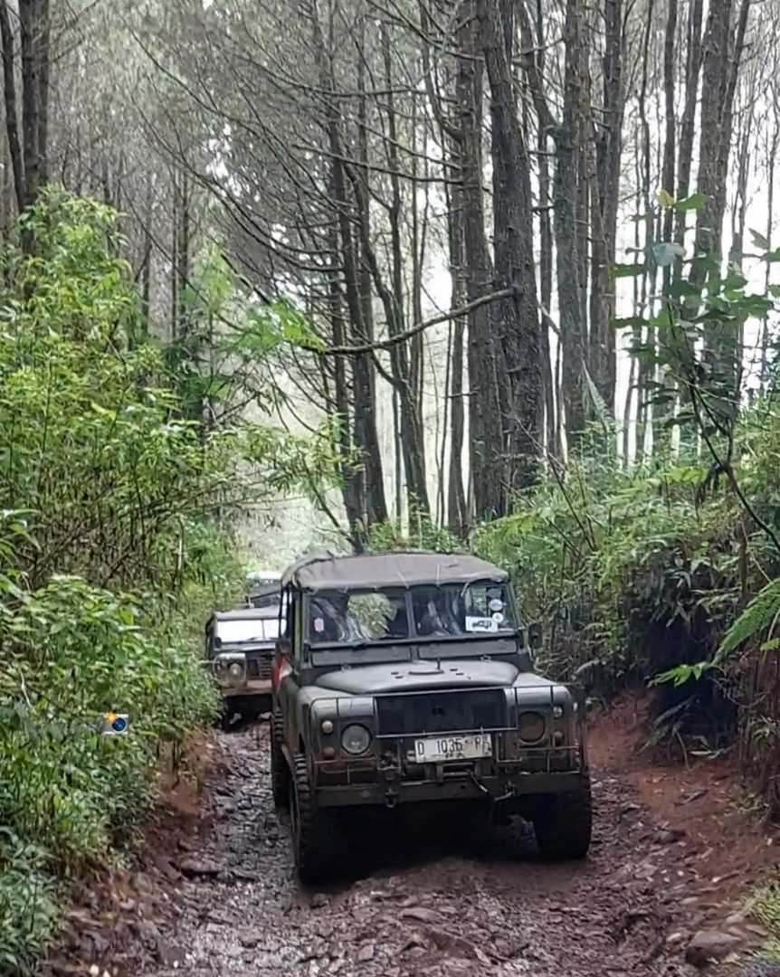 Pusat Wisata offroad Cikole Lembang, Bandung