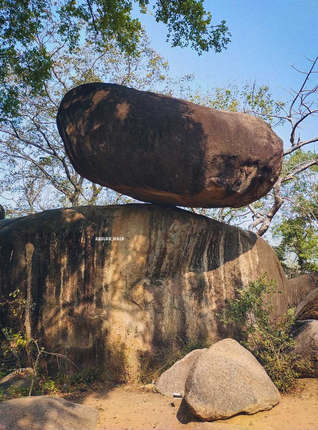 Balancing rock