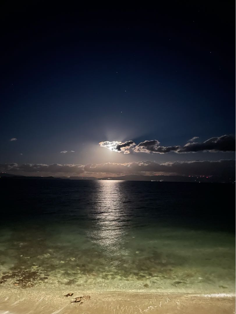 nea makri beach 🇬🇷 🏝️ #nighttime 