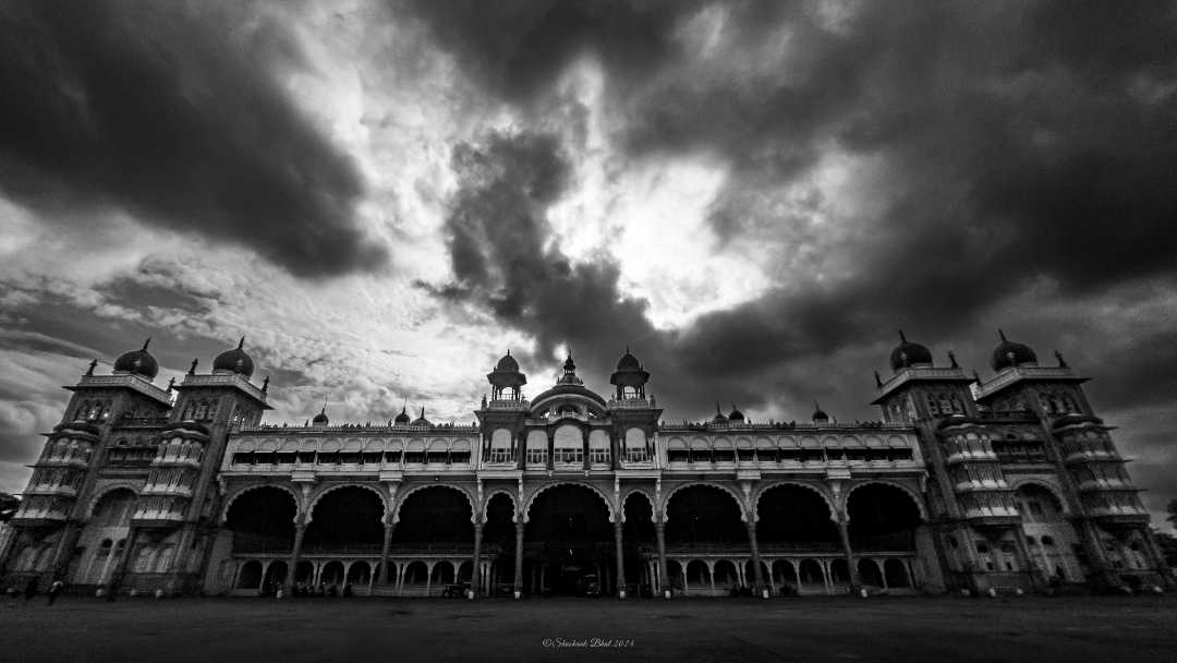 Stormy Day at Mysuru Palace