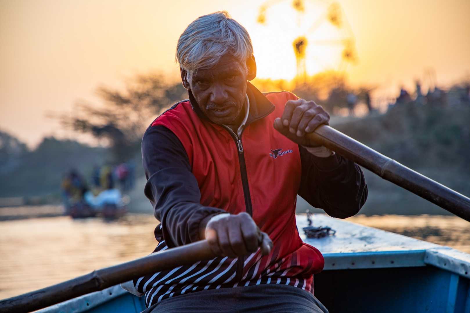 The oarsman