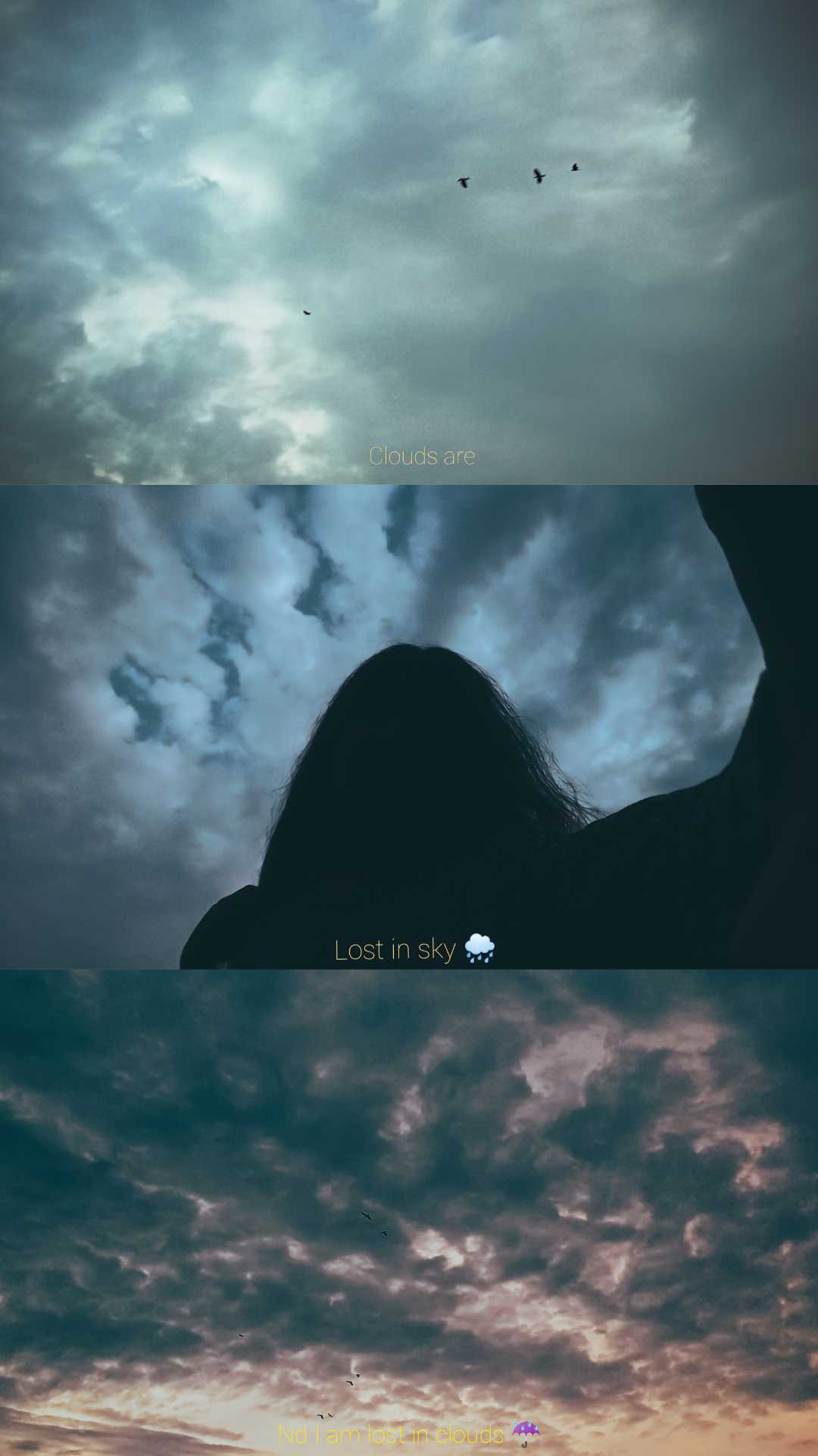 Clouds ☁️🌨️