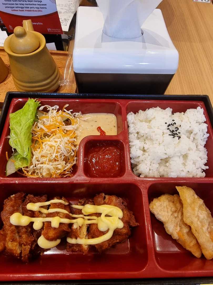 Chicken Goma Bento