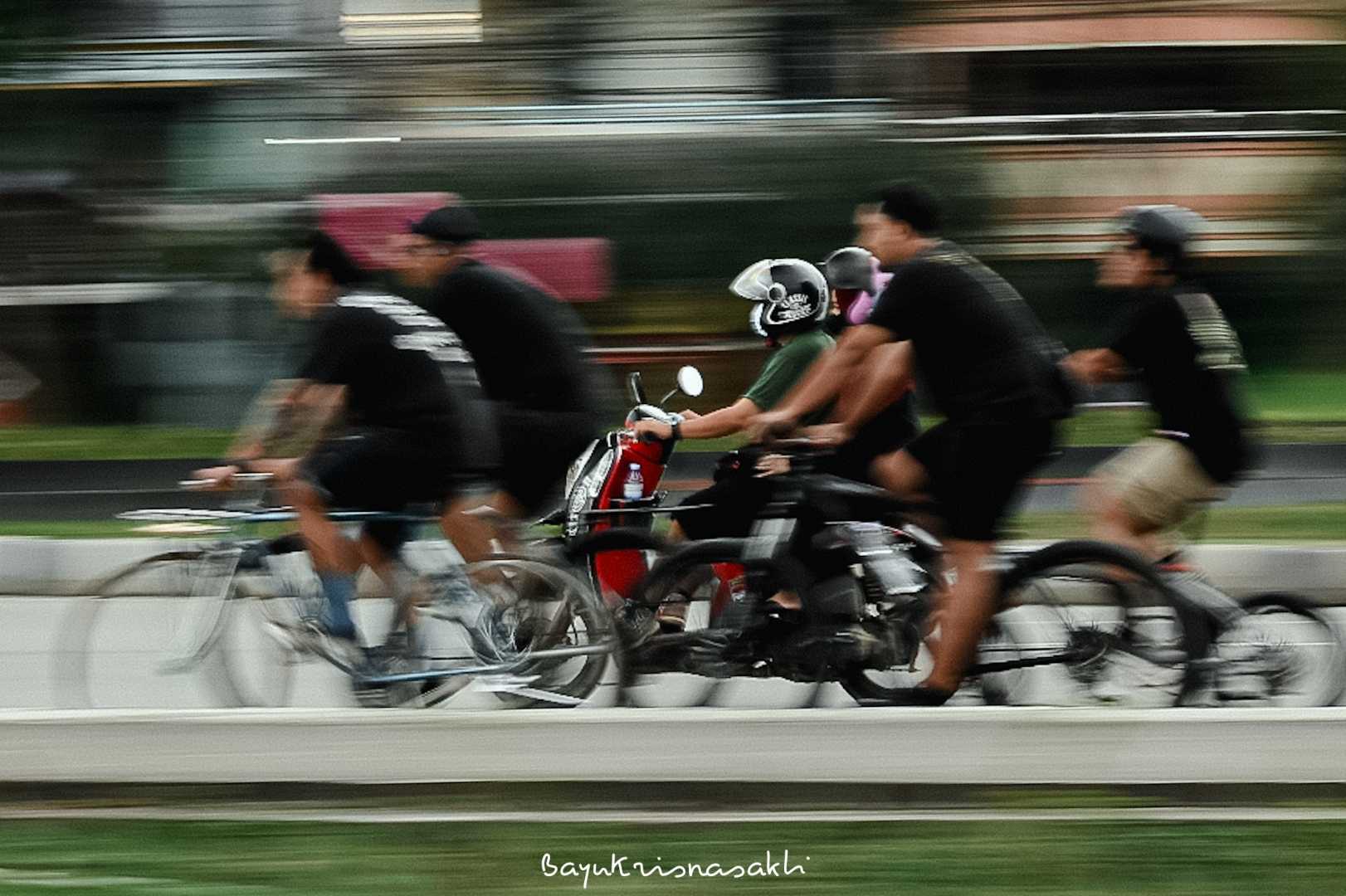Panning picture 