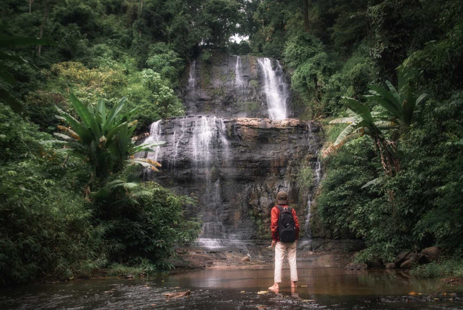 Curug Onje di kabupaten temanggung 