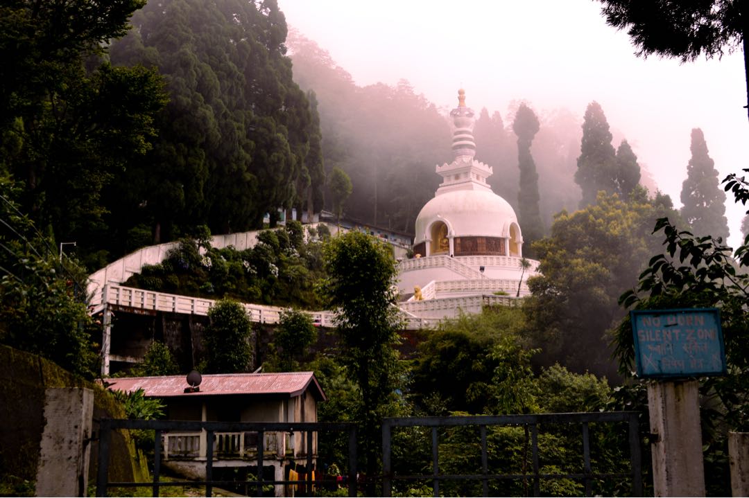 Peace Pagoda, Darjeeling 