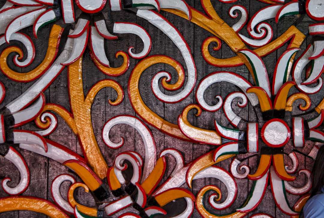 Motif Desain suku Dayak