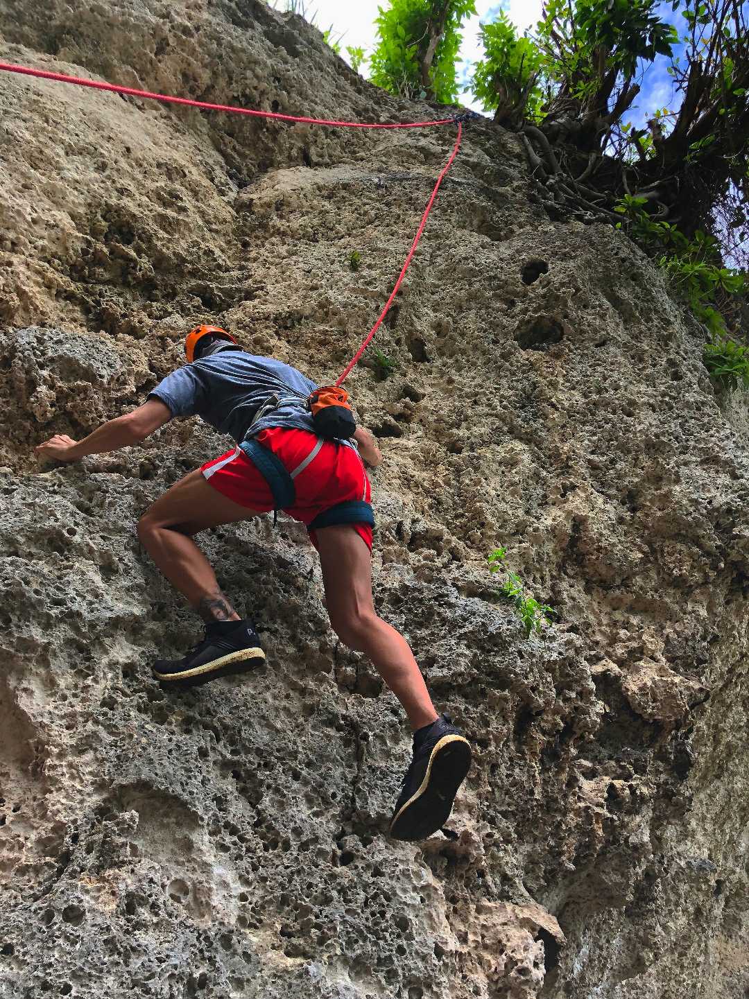 ejercitándondome un poco🧗‍♂️