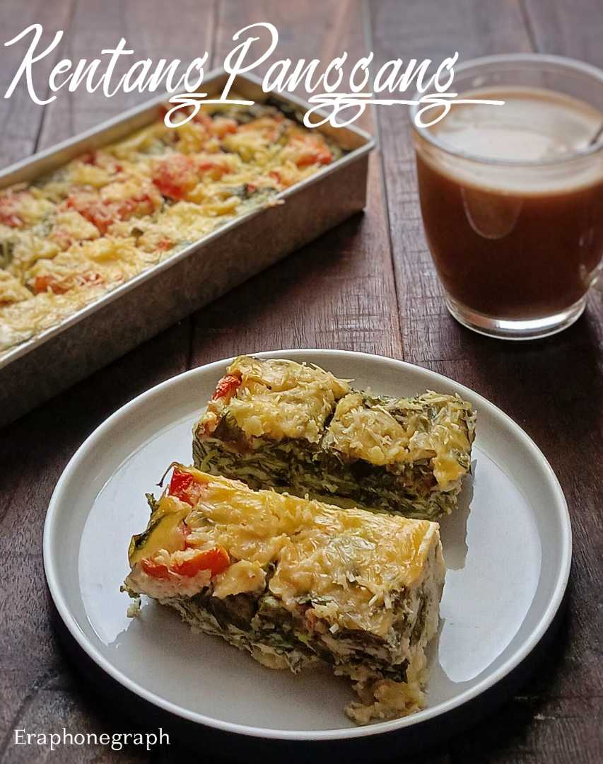 Kentang telur panggang