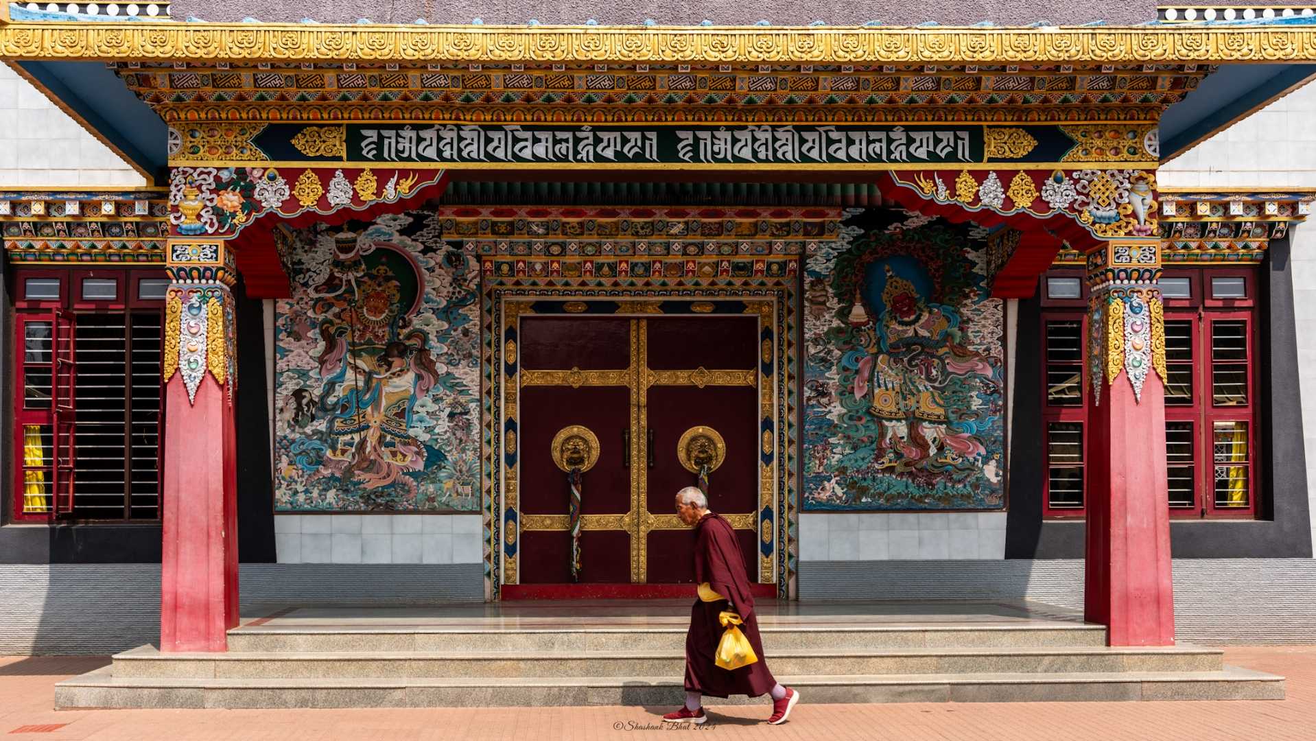 Walking Monk