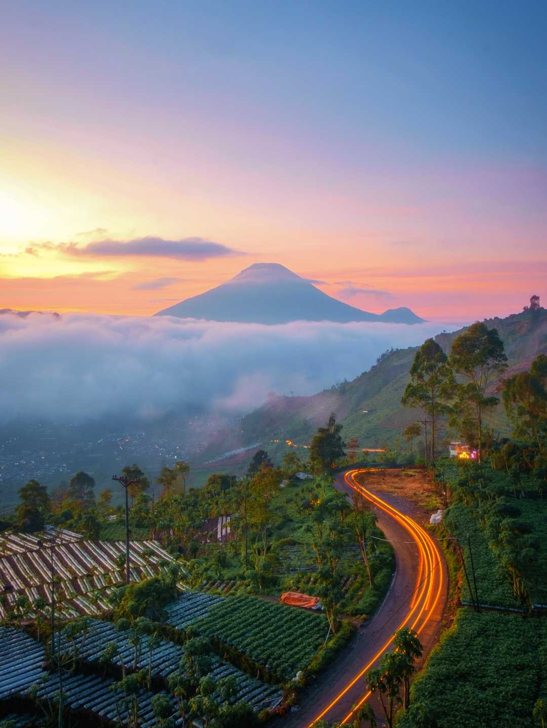 Negeri diatas awan dieng
