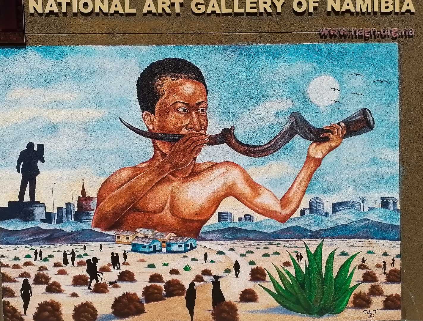 The national art gallery of Namibia.