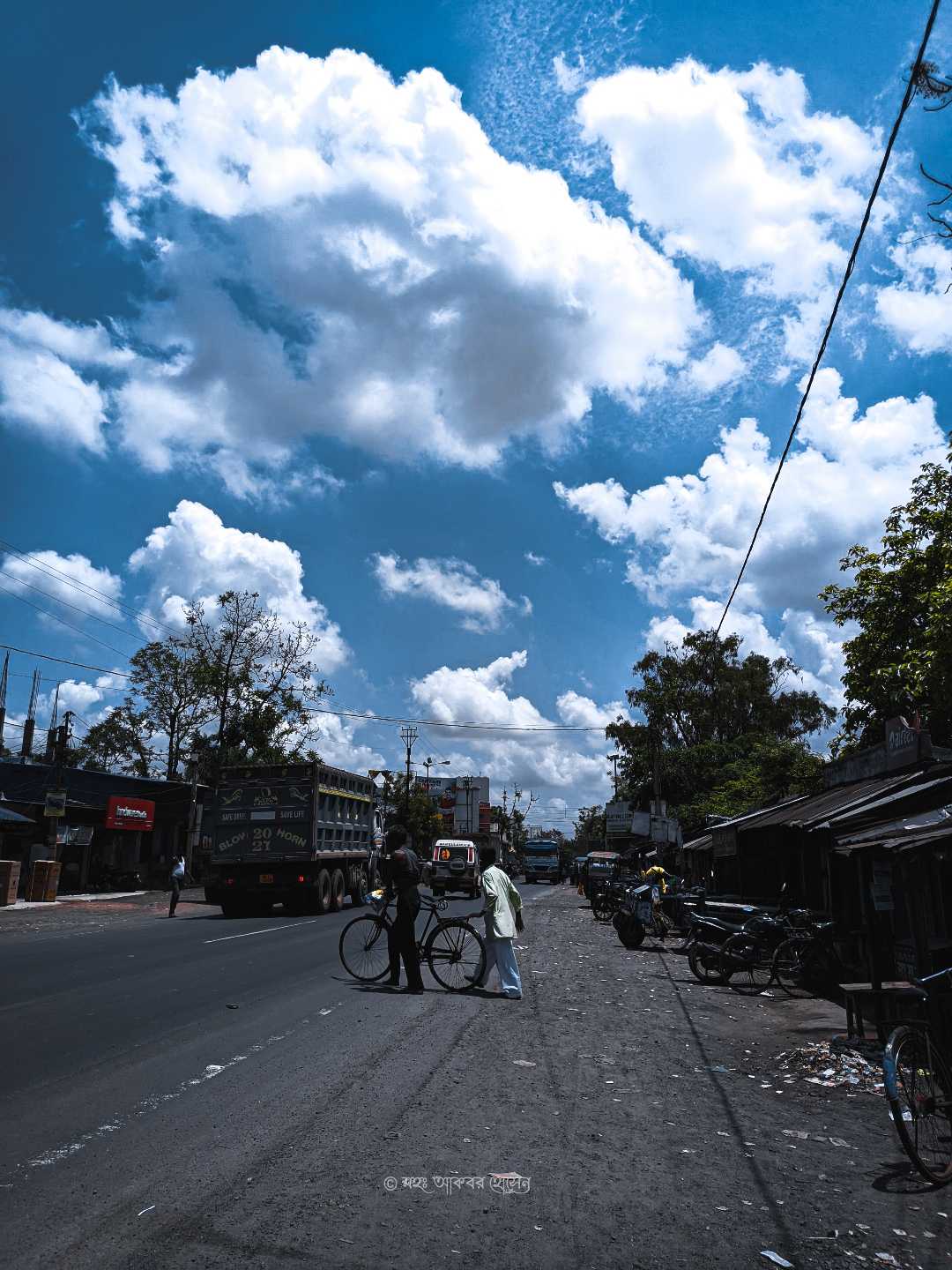 Street life in Rural area