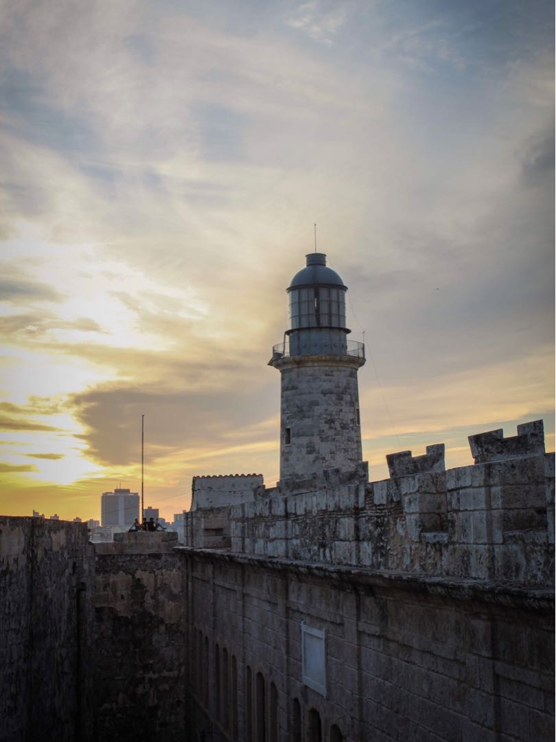Sunset in the fortress (Morro Castle)
