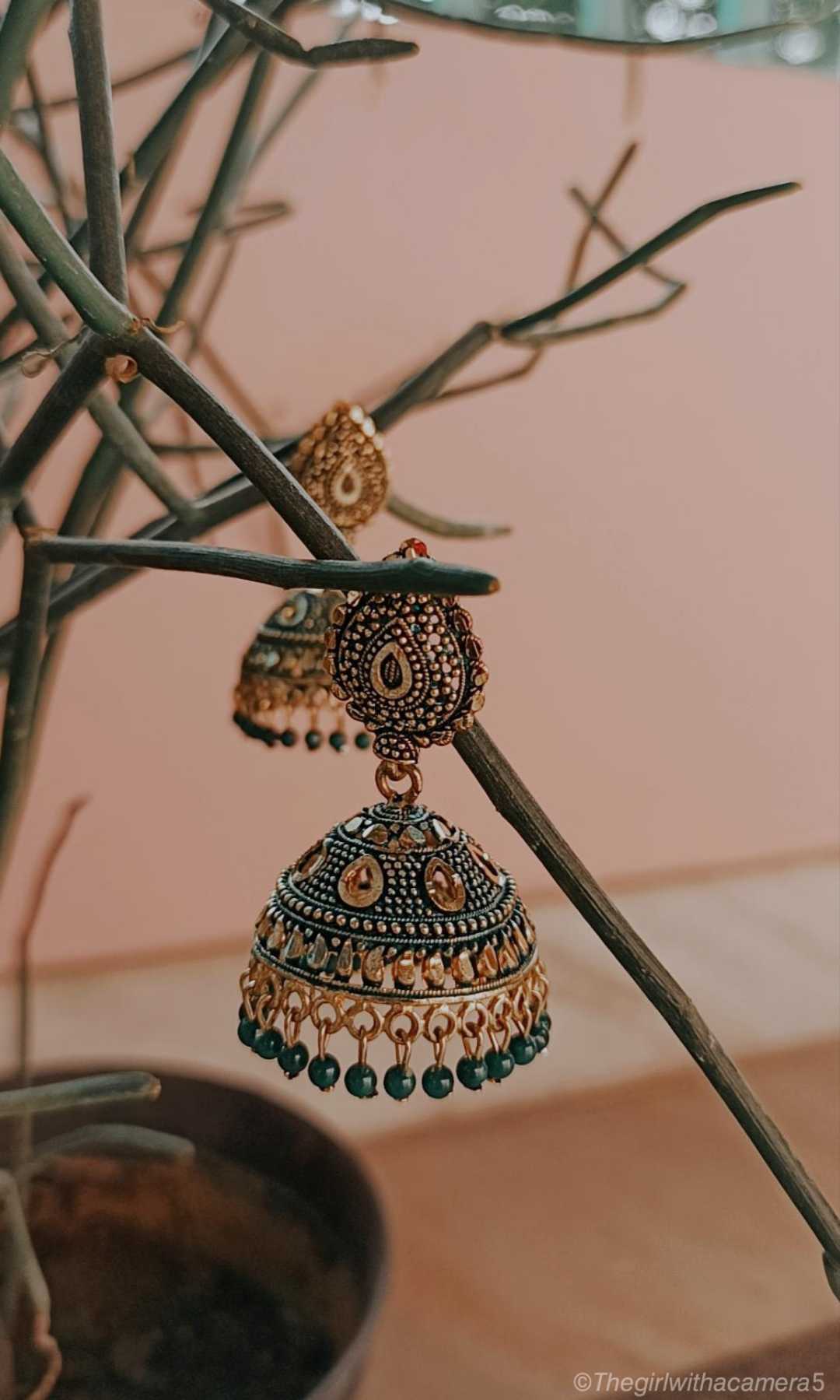 Hola new jhumkas! 