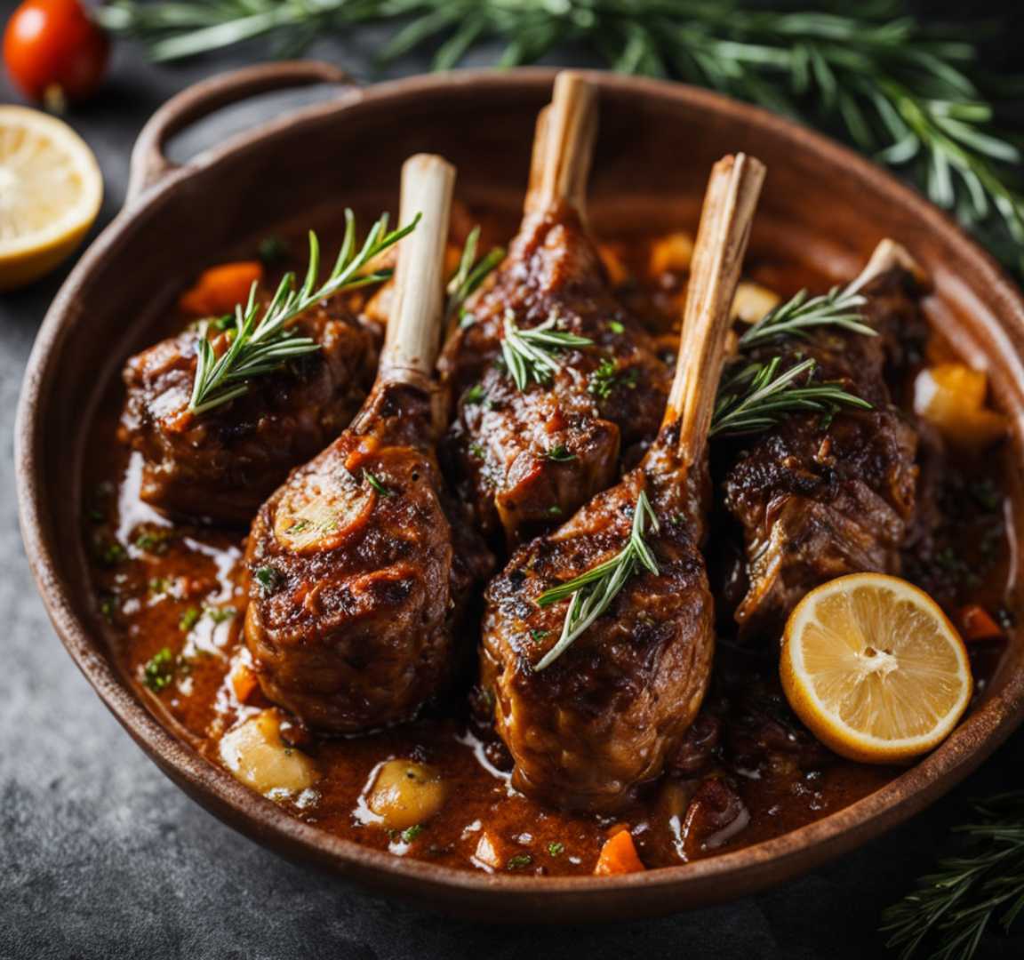 Braised Lamb Shanks 🥘