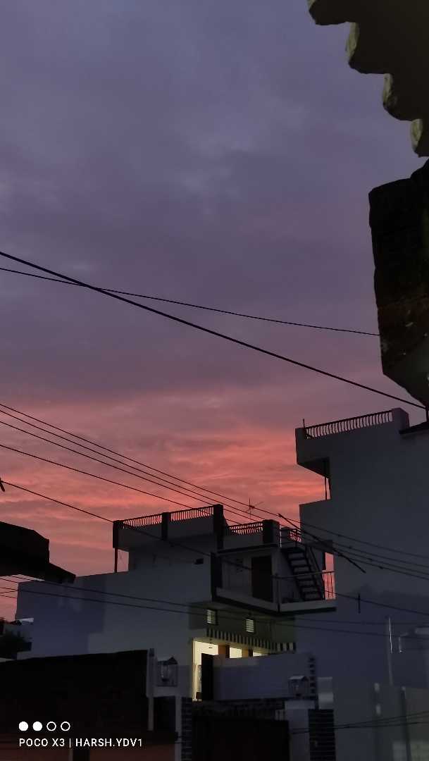 SUNSET/सूर्यास्त ❤️