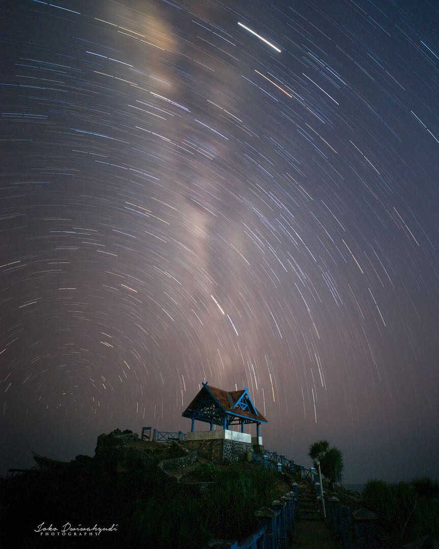 Beauty Kukup Beach at Night