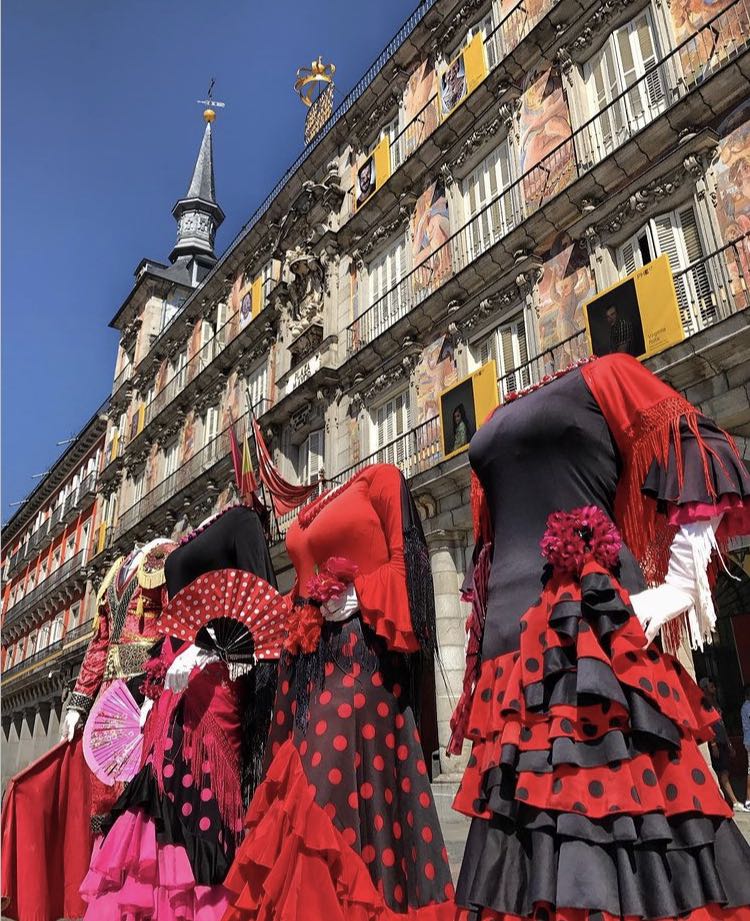 🇪🇸 Plaza Mayor ubicada en Madrid-España. 