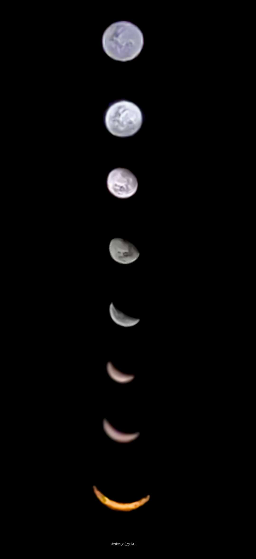 PHASES OF MOON
