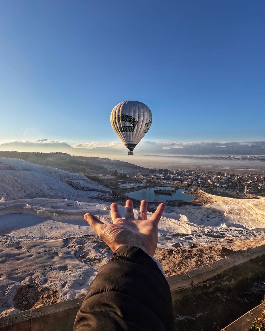 🇹🇷 Castillo de algodón en Pamukkale-Turquía. 