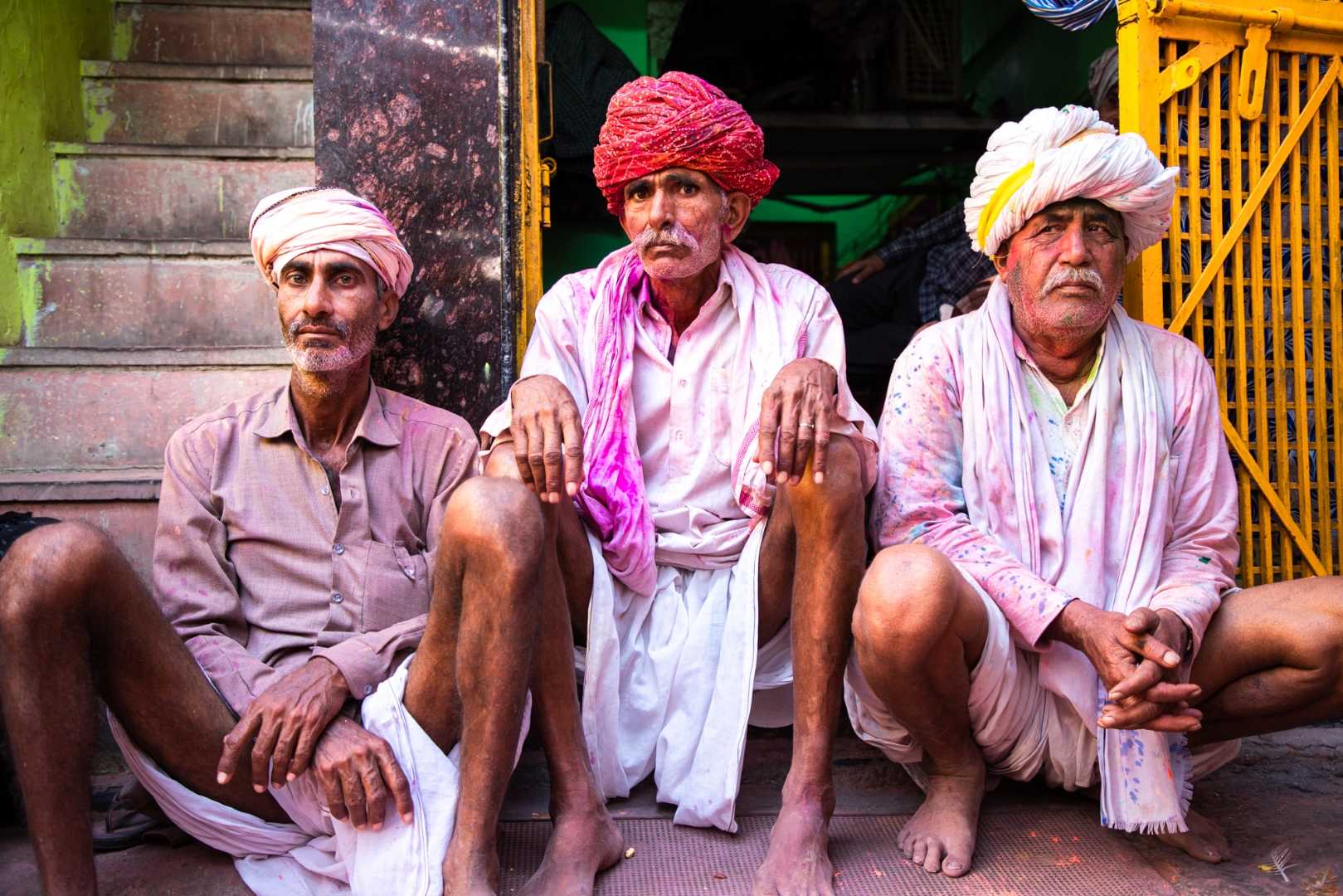 Faces of colors