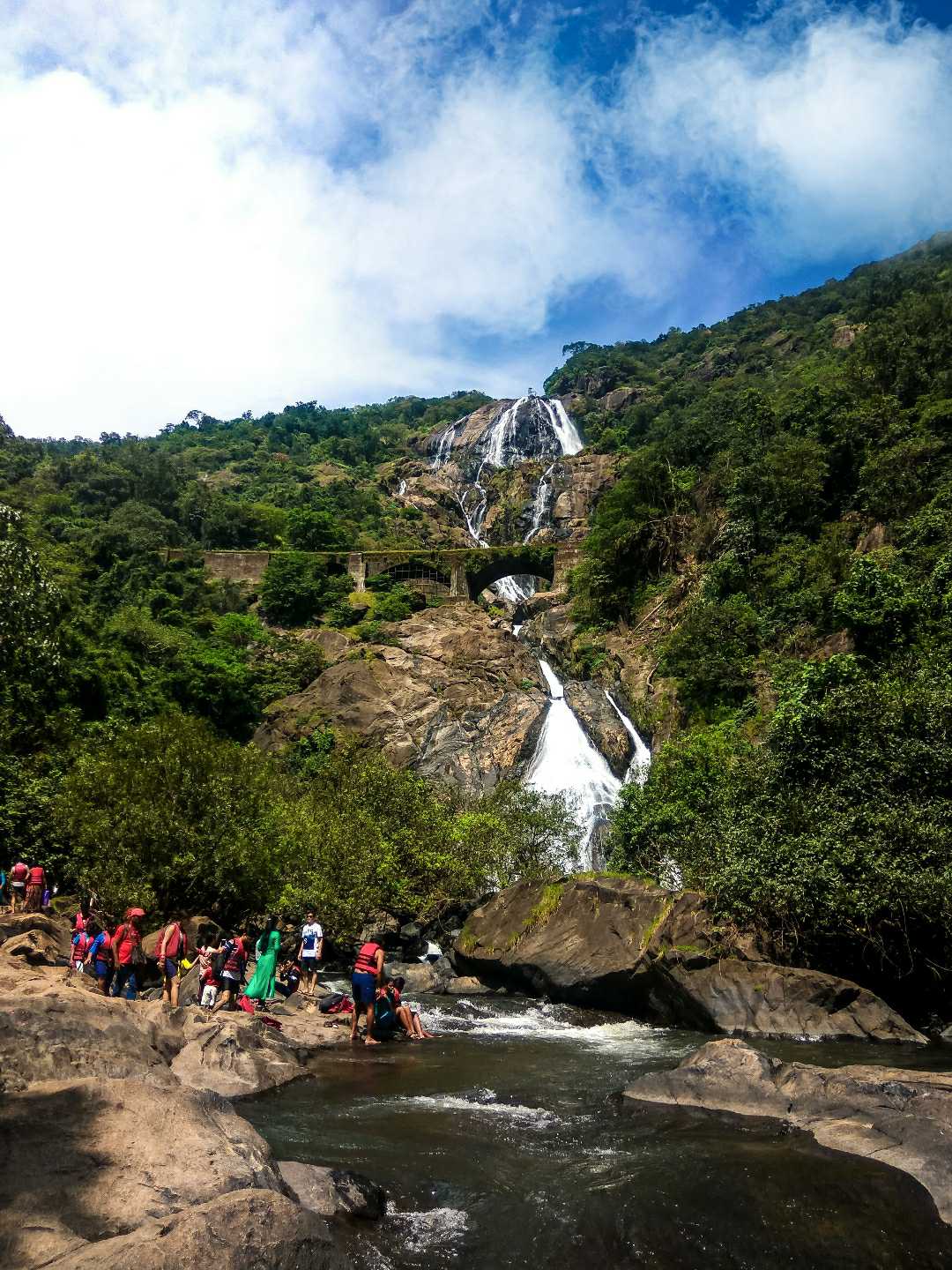 Dudhsagar Waterfalls : India's tallest waterfalls