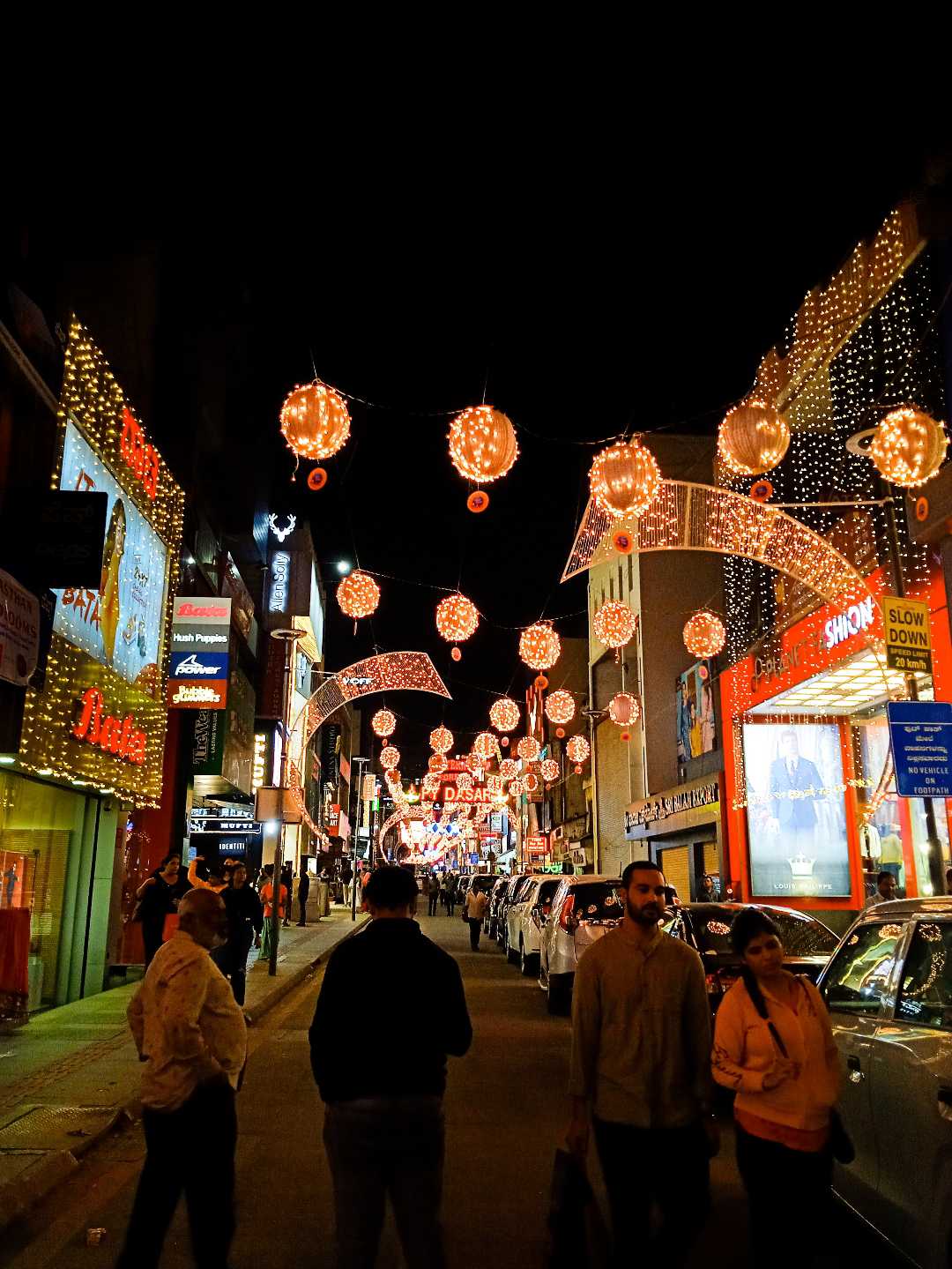 Commercial Street in Bengaluru 