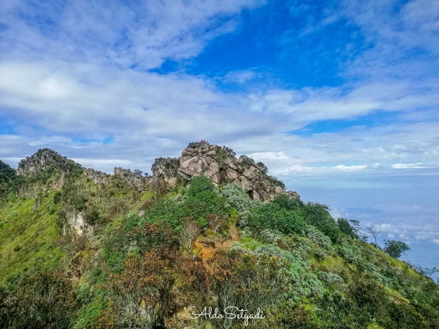 Puncak Batu Singa Gunung Sumbing