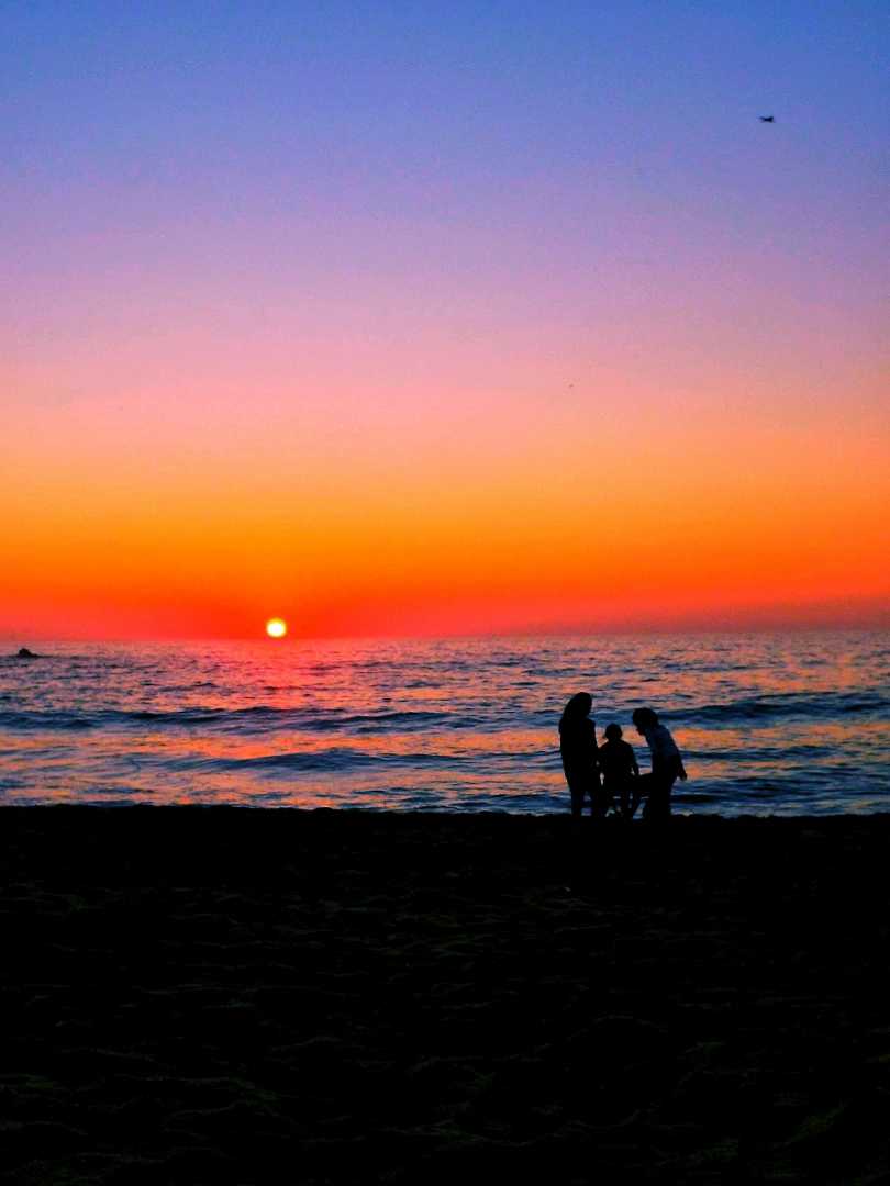 Atardecer vertical