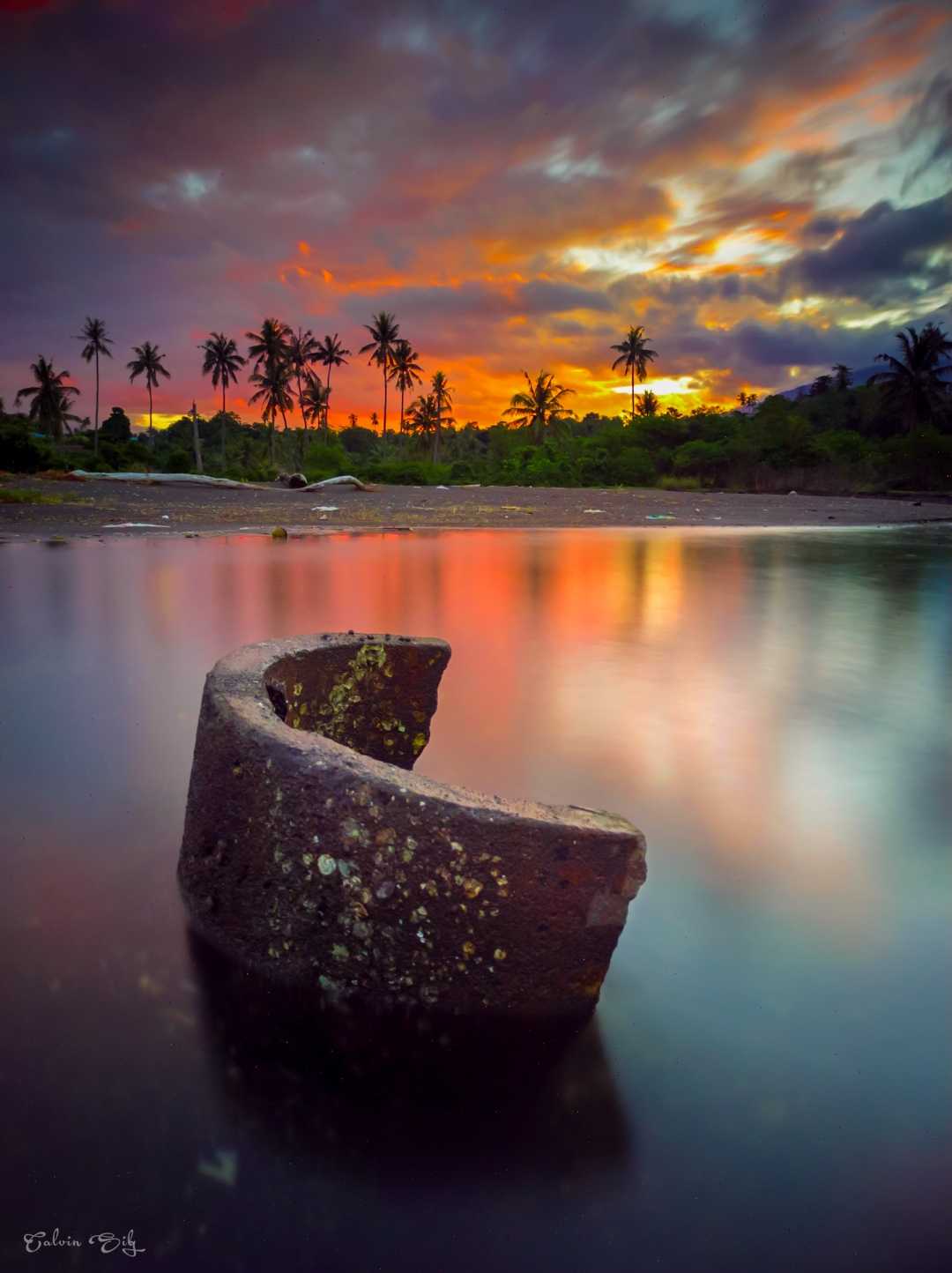 Senja Pesisir Tanjung Merah