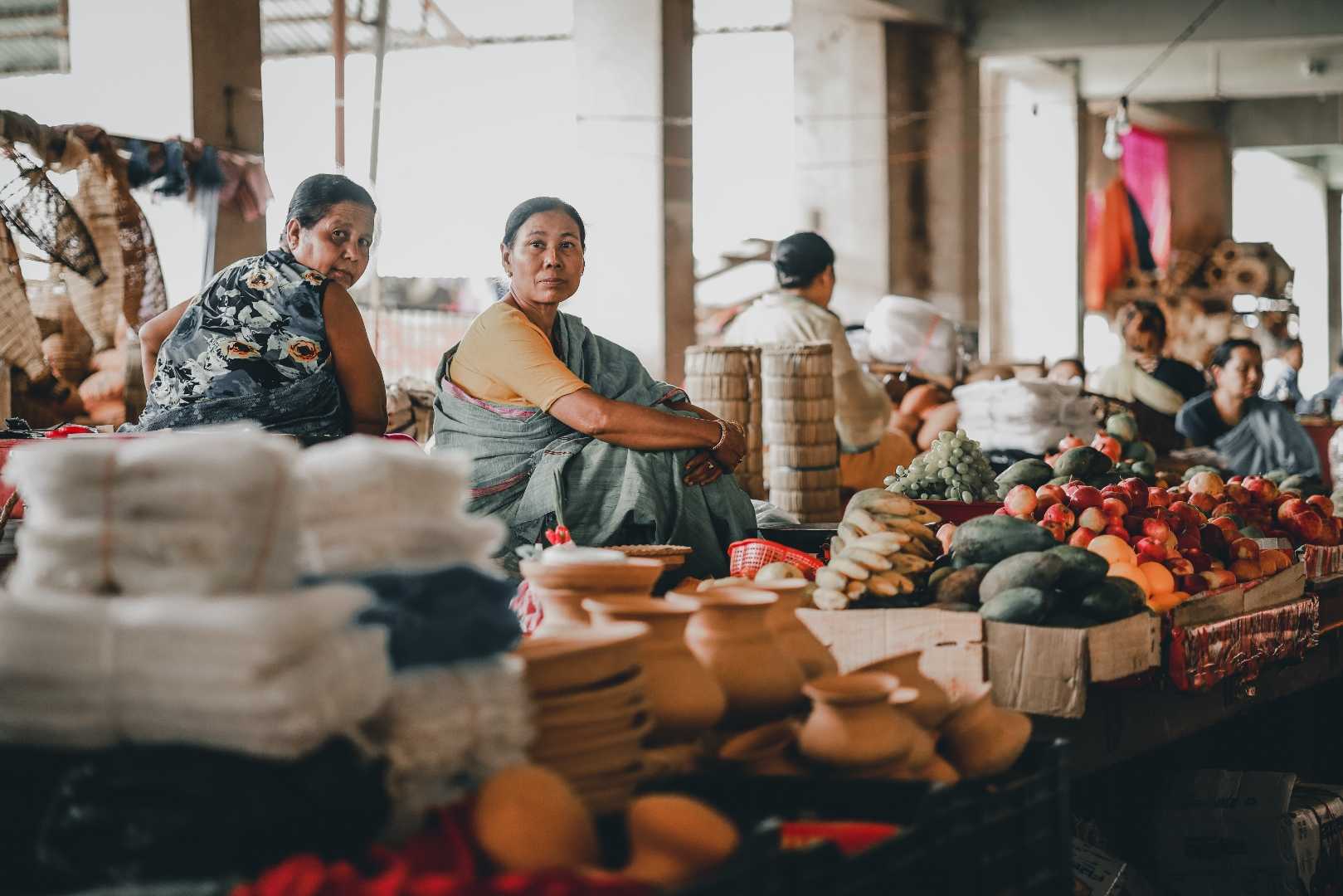 Market, Thoubal, Manipur