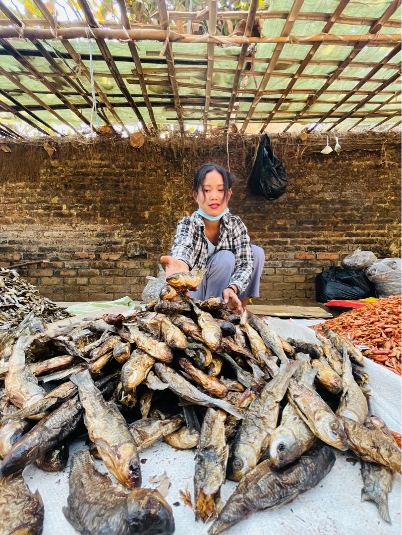 dry fish sheller 