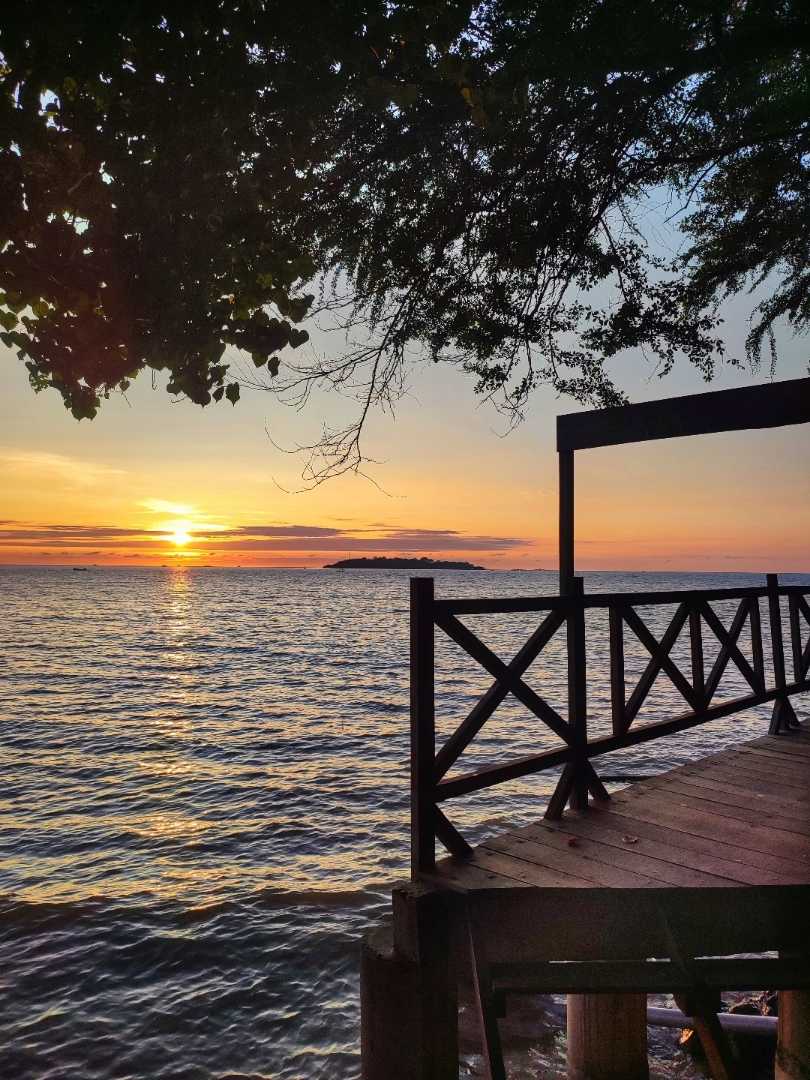 Sunset di pantai Kartini' Jepara