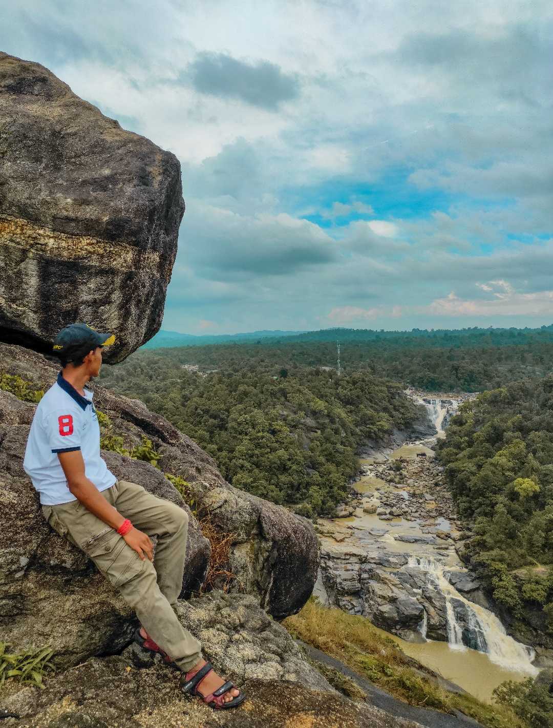 Dassam fall top view point 