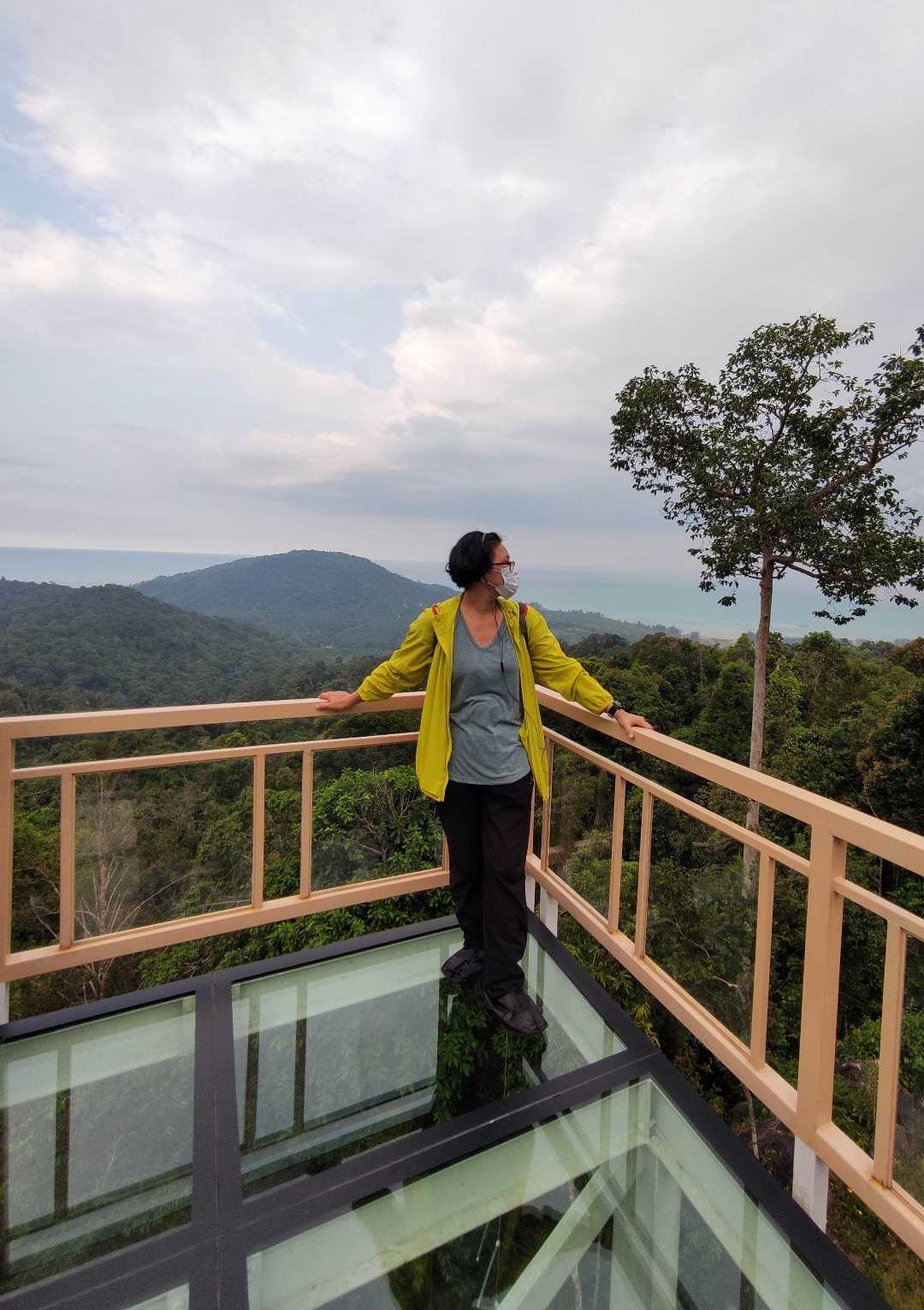 The first glass bridge