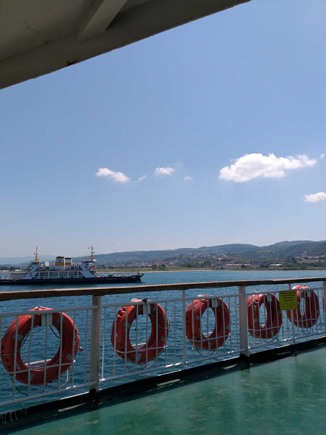 crossing the seas