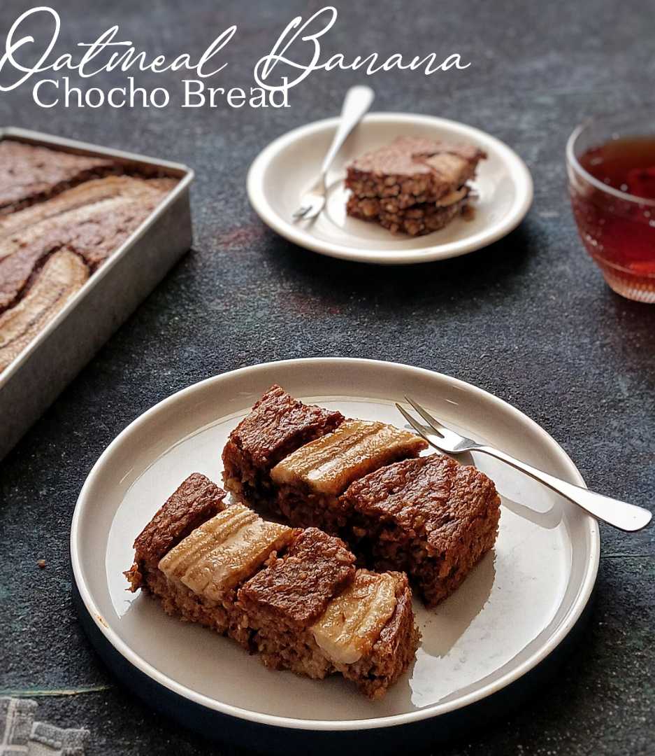 Oatmeal Banana Chocho Bread