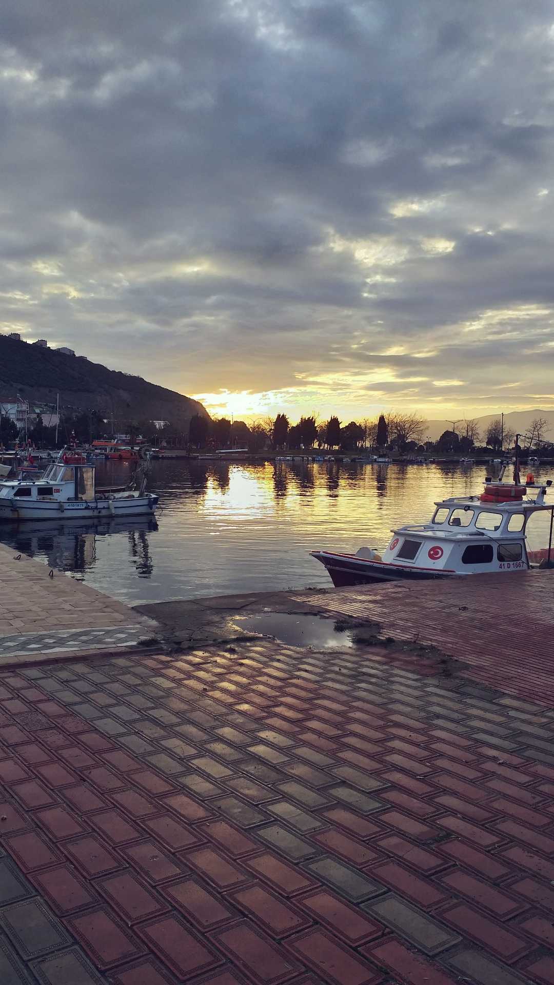 the sunset