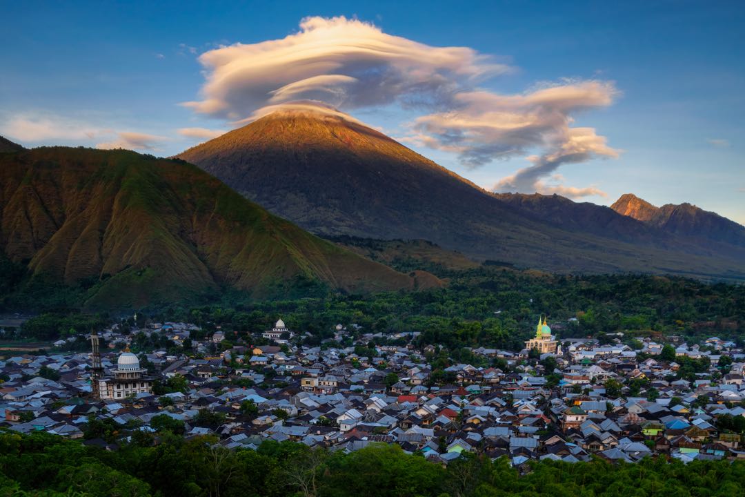 Sembalun Village in the morning