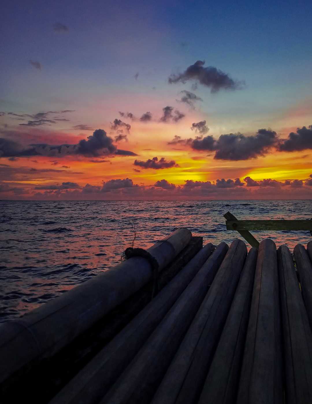 Sunset bagang apung