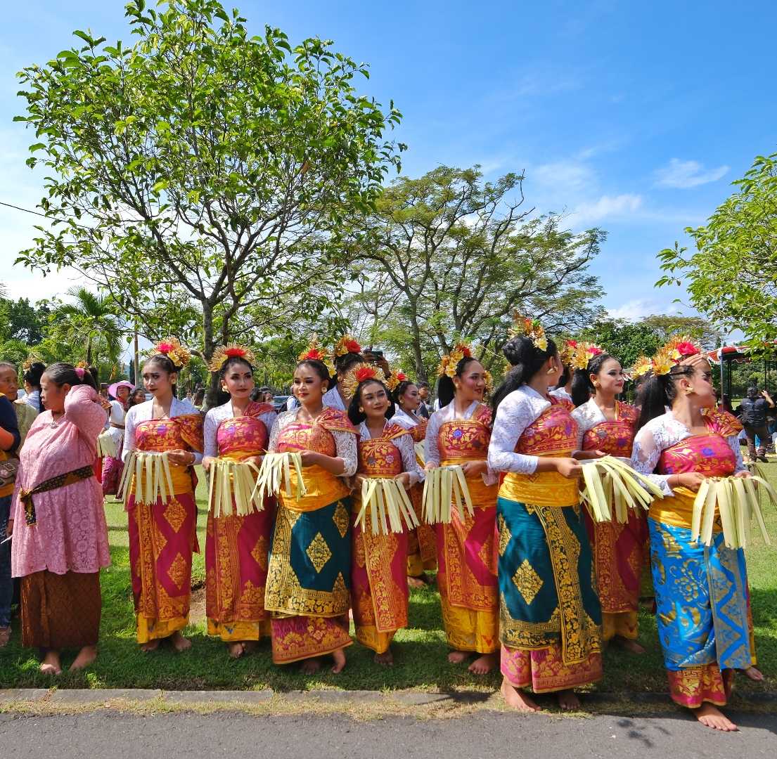 Tawur Agung Ceremony 2023 at Prambanan Temple Yogyakarta, In
