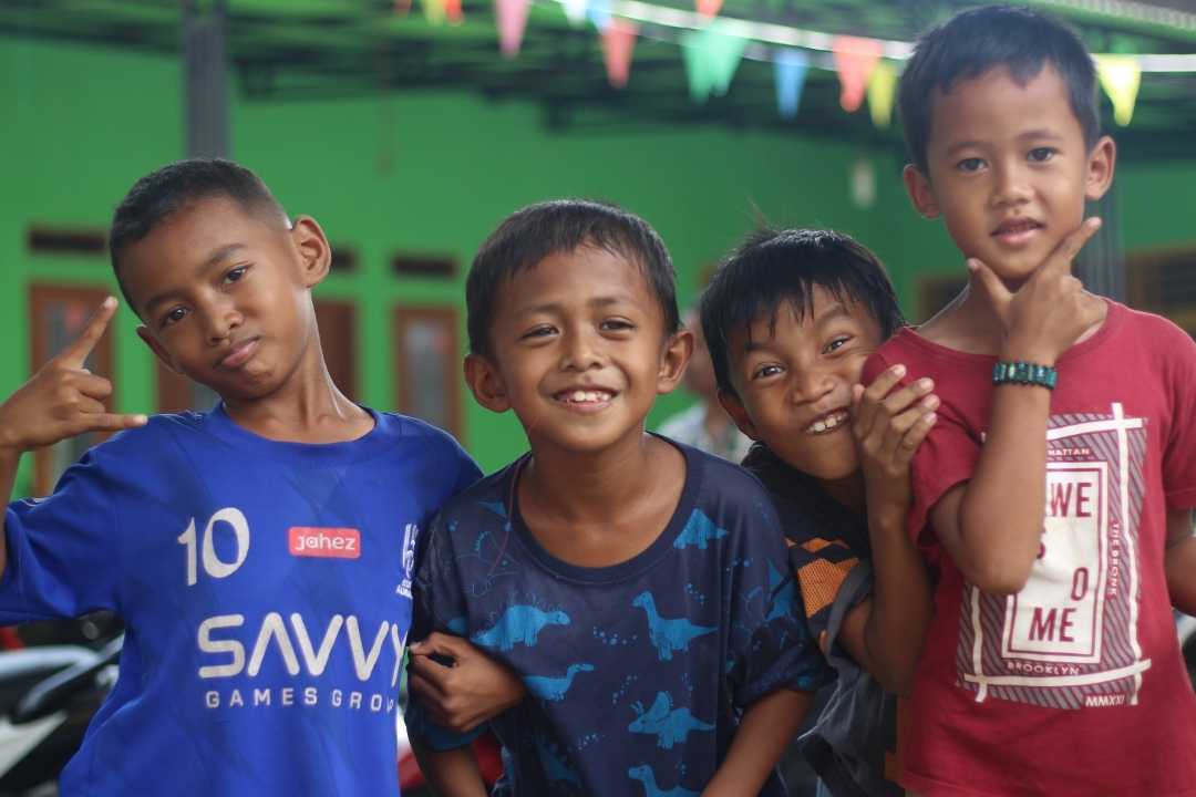 Wajah polos anak anak