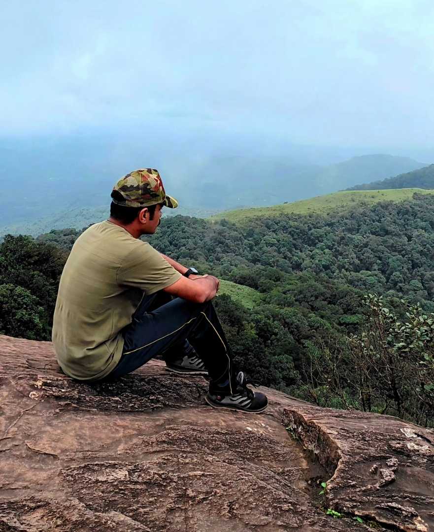 In the lap of nature