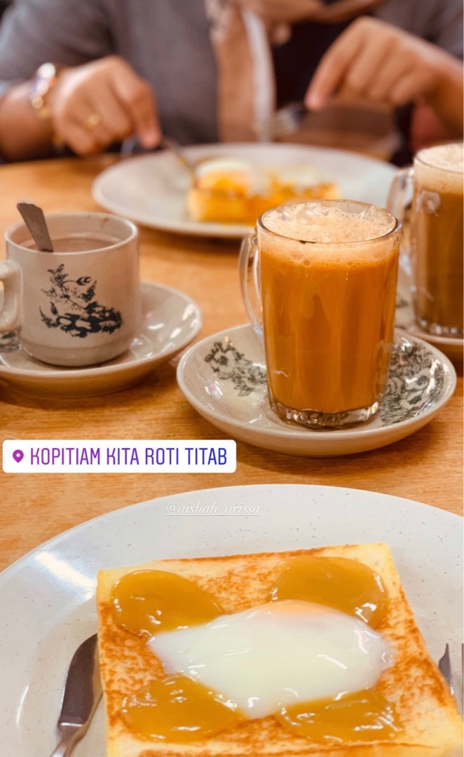 Teh Tarik & Roti Titab