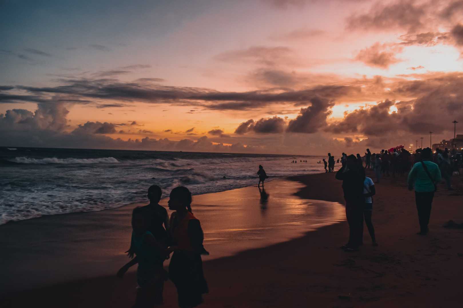 Beach sunset 