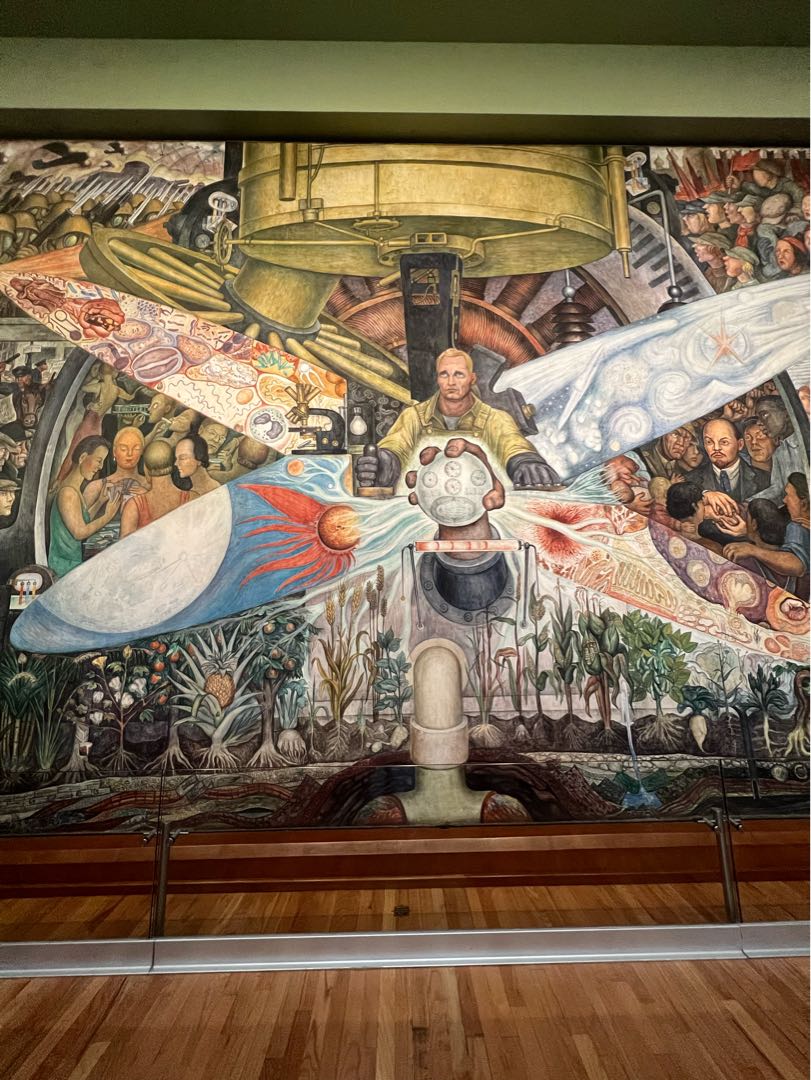 El Hombre Controlador del Universo, 1934 Diego Rivera 
