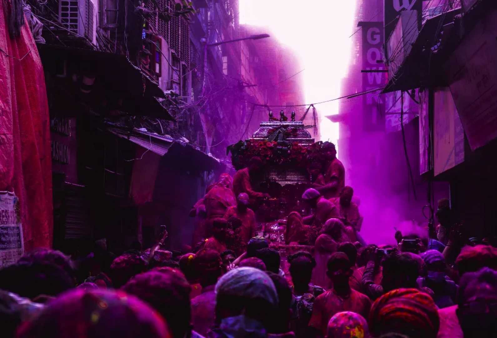 Rolls Royce Holi celebration 