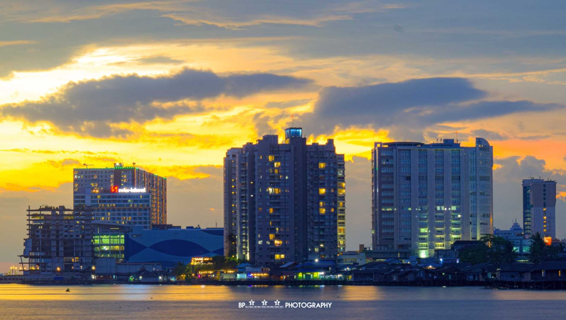 PASAR BARU view sunset 