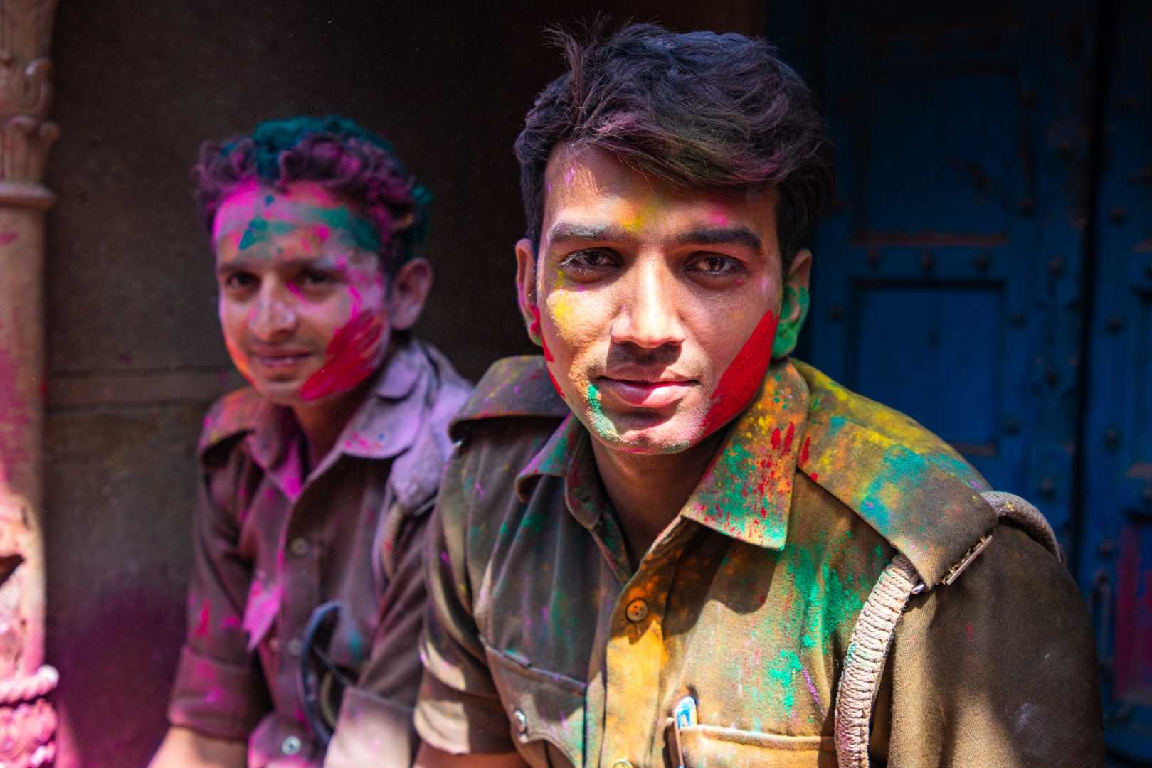 Faces of colors
